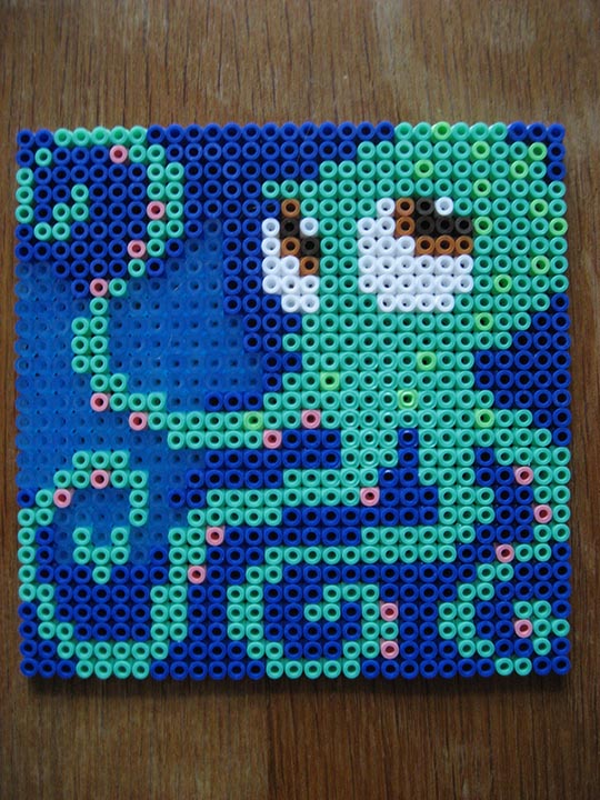 hama beads – octopus